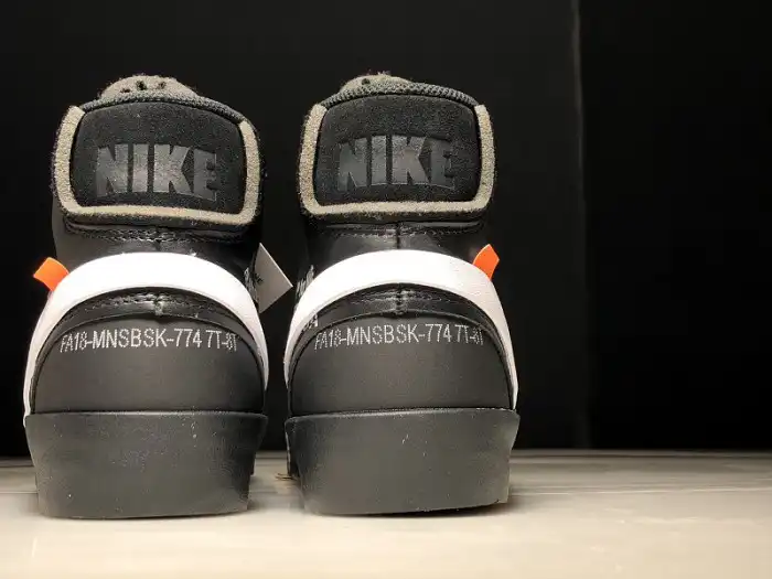 Rep NIKE BLAZER MID OFF-WHITE GRIM REAPER AA3832-001