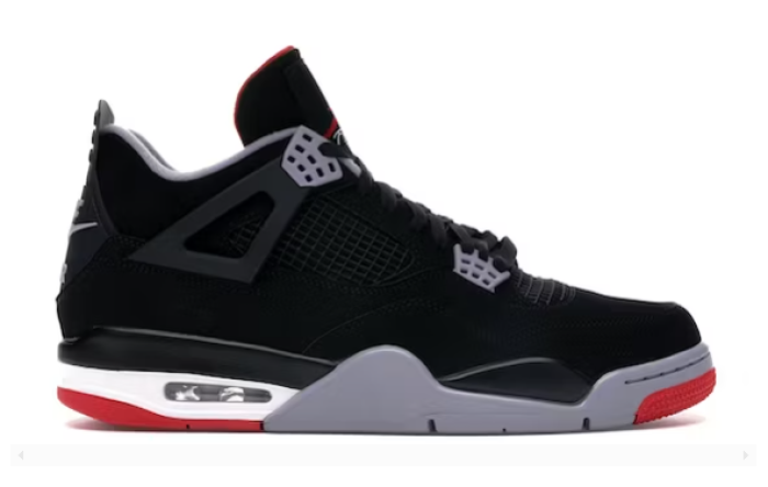 Air Jordan 4 Retro Bred 2019 408452-060