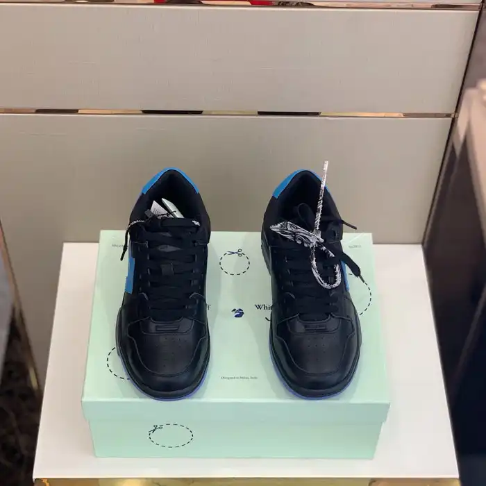 Rep OFF WHITETM C O VIRGIL ABLOH OUT OF OFFICE LOW-TOP LEATHER SNEAKERS 