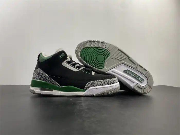 Cheap Air Jordan 3 Pine Green CT8532-030