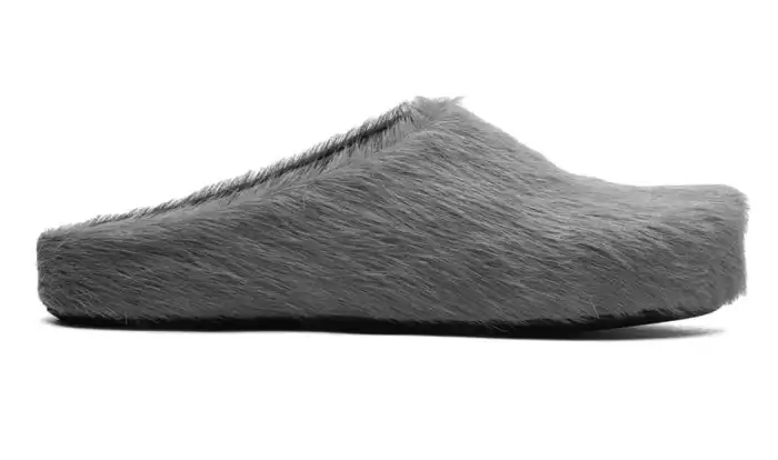 Rep Fussbet Sabot calf-hair slippers