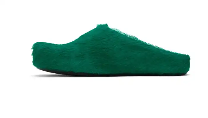 Rep Fussbet Sabot calf-hair slippers