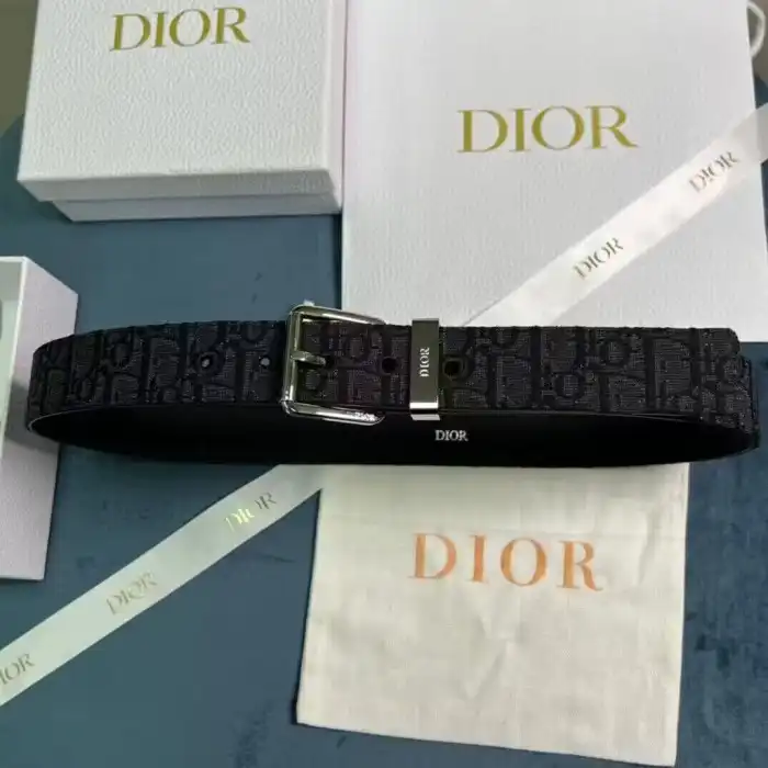 Cheap Dior Oblique Jacquard Belt