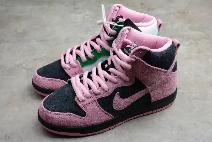 Cheap Nike SB Dunk High Invert Celtics CU7349-001