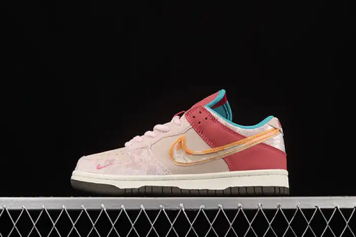 Rep Nike Dunk Mid Social Status Free Lunch Strawberry Milk DJ1173-600