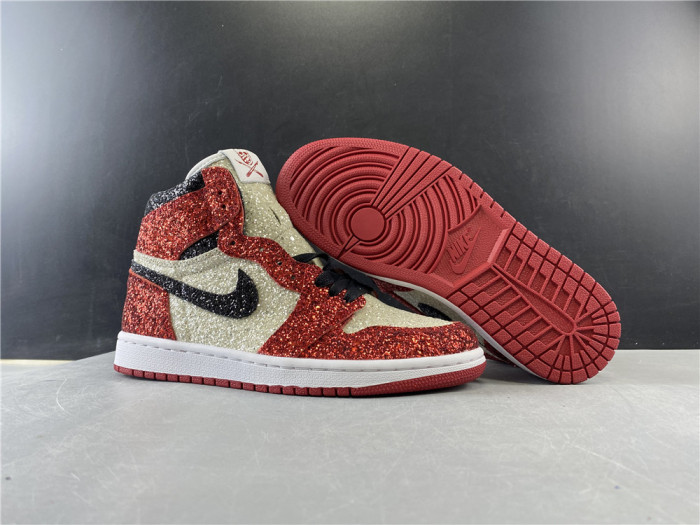 Surgeon x Air Jordan 1 "North Pole Breds" CK5566-610