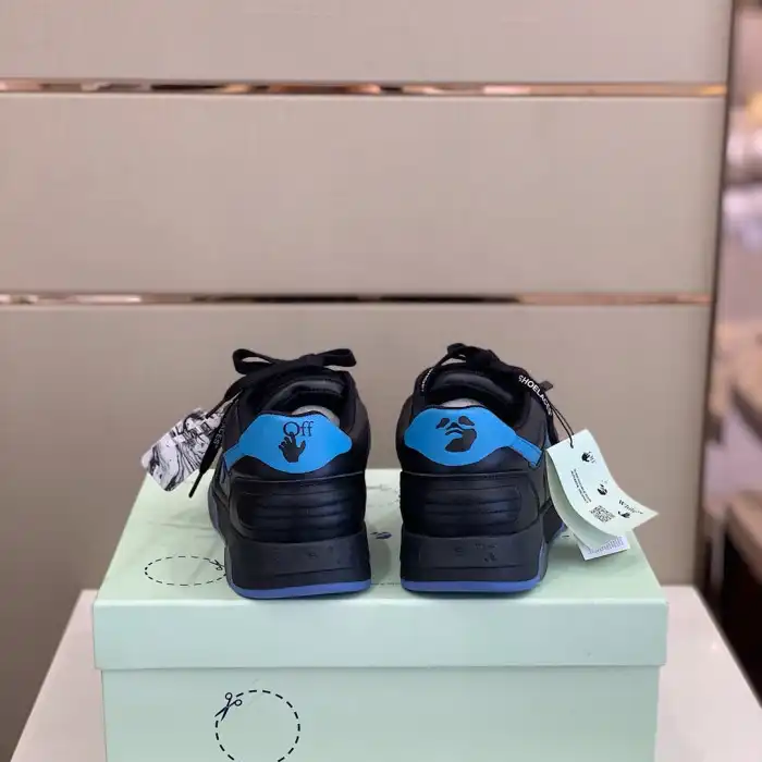 Rep OFF WHITETM C O VIRGIL ABLOH OUT OF OFFICE LOW-TOP LEATHER SNEAKERS 