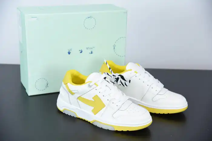 Rep OFF WHITETM C O VIRGIL ABLOH OUT OF OFFICE LOW-TOP LEATHER SNEAKERS 