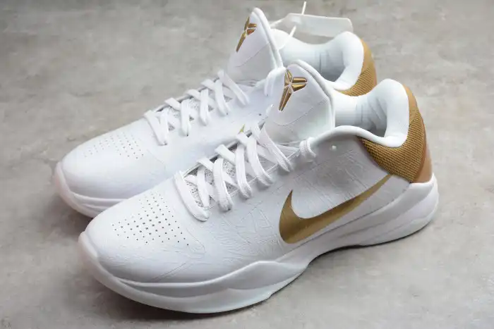 Cheap NIKE KOBE 5 BIG STAGE HOME 386429-108