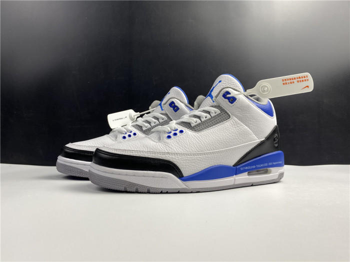 Onekick Air Jordan 3 Retro White Blue CT8532-040