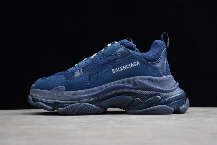 Onekick BLCG Triple S Clear Sole Navy 541624 W09O1 4107