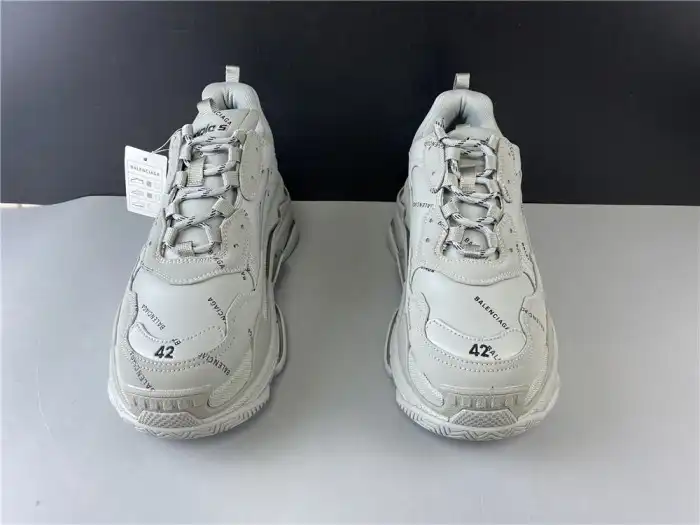 Cheap BLCG ALL OVER LOGO TRIPLE S SNEAKER 536737 W2FA1 1210