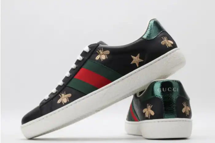 GUCC ACE EMBROIDERED LOW-TOP SNEAKER 386750 A38F0 1079