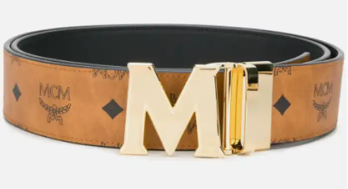 Cheap Mcm Claus Reversible Belt