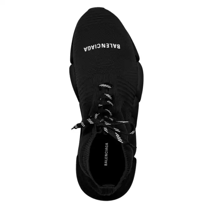 Cheap BLCG SPEED 2.0 LACE-UP RECYCLED KNIT SNEAKER IN BLACK