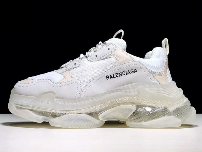 Onekick BLCG Triple S Clear Sole White 541624 W09E1 9000