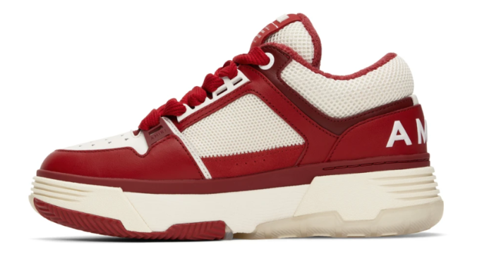 Onekick AMIRI White & Red MA-1 Sneakers