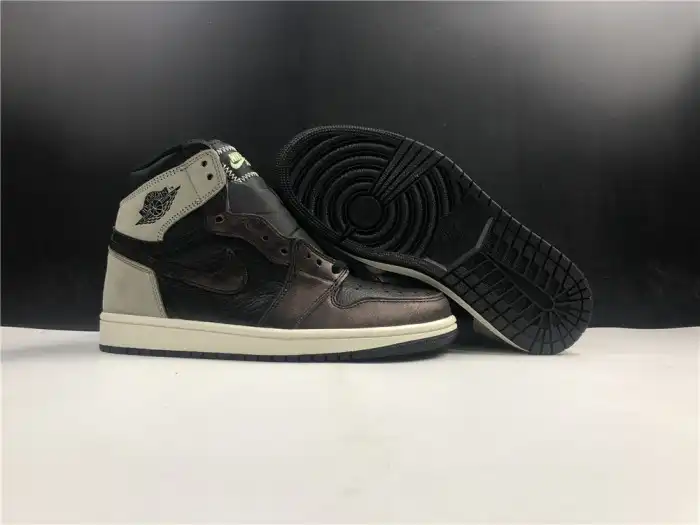 Rep AIR JORDAN 1 HIGH LIGHT ARMY 555088 -033