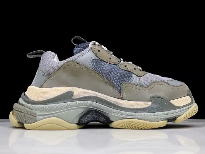 Cheap BLCG Triple S Grey Beige 656686 W06G01 1022