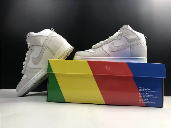 Cheap Nike Dunk High Retro White Vast Grey (2021) DD1399-100