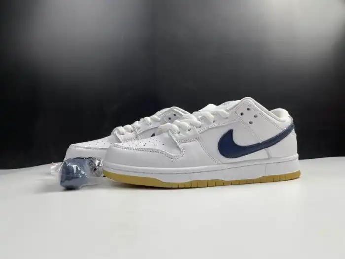 Onekick Nike SB Dunk Low Orange Label White Navy CZ2249-100