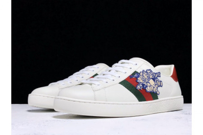 Onekick GUCC ACE EMBROIDERED LOW-TOP SNEAKER