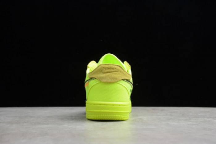 Onekick AIR FORCE 1 TD X OFF WHITE VOLT HYPER JADE CONE TODDLER BV0853-700