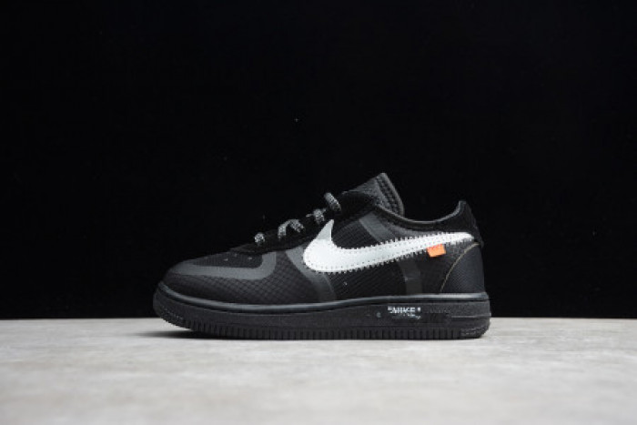 AIR FORCE 1 LOW OFF-WHITE BLACK (TD) BV0853-001