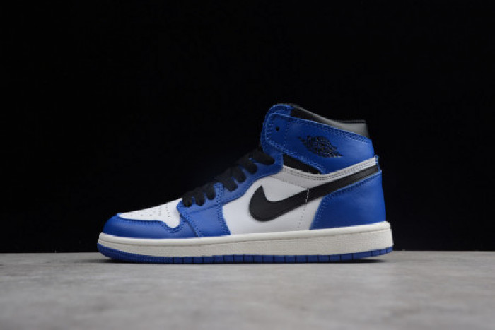 KIDS AIR JORDAN 1 RETRO HIGH OG 'GAME ROYAL' 555088 403