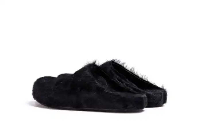 Cheap Fussbet Sabot calf-hair slippers