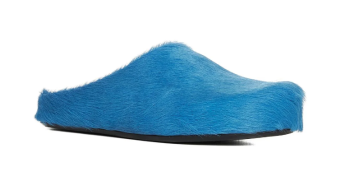 Onekick Fussbet Sabot calf-hair slippers