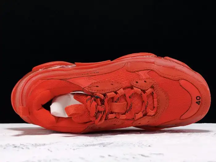 Rep BLCG Triple S Red Clear Sole 541624 W09O1 6500