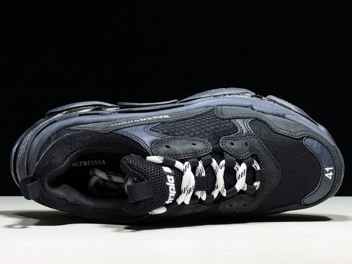 Onekick BLCG Wmns Triple S Trainer 'Black Clear Sole' 544351 W09O1 1000