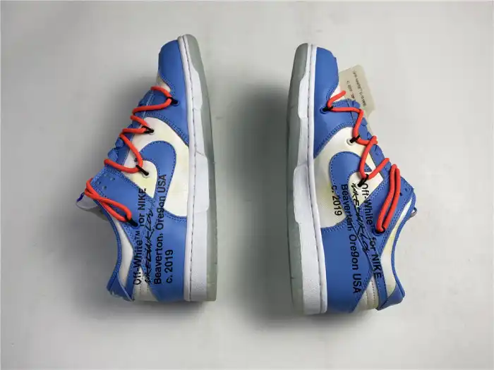 Rep OFF-WHITE X NIKE DUNK LOW CT0856 403