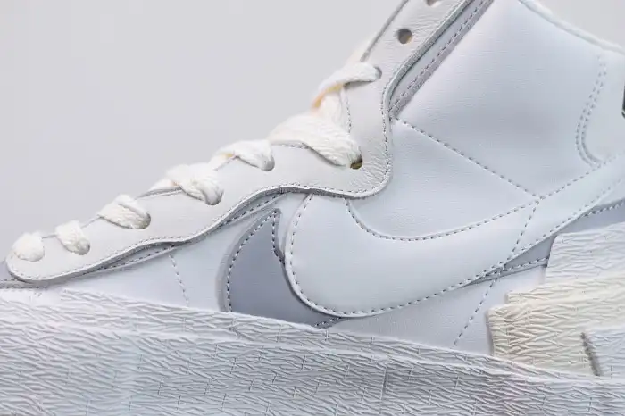 Cheap SACAI X NIKE BLAZER MID WHITE BV0072-100