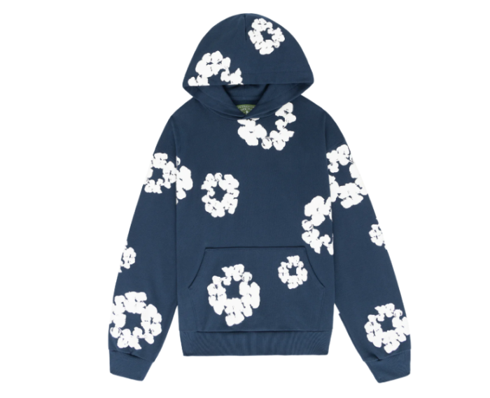 The Cotton Wreath Sweatshirt Navy