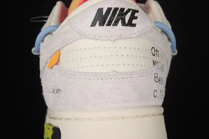 Rep Nike Dunk Low Off-White Lot 38 DJ0950-113