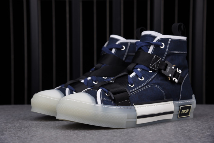 DR B23 OBLIQUE HIGH TOP SNEAKER