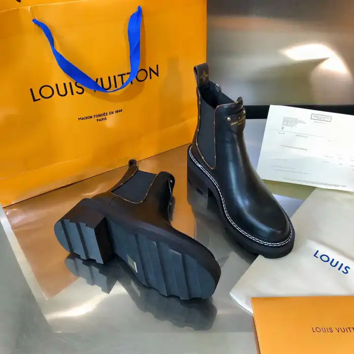 Cheap LV BEAUBOURG ANKLE BOOT