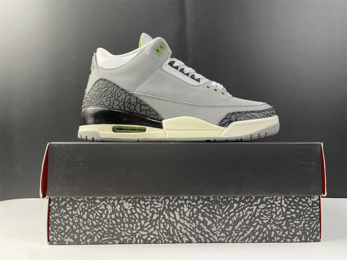 Onekick Air Jordan 3 Retro Chlorophyll 136064-006