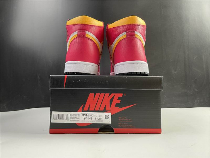 Air Jordan 1 High OGLight Fusion Red 555088-603