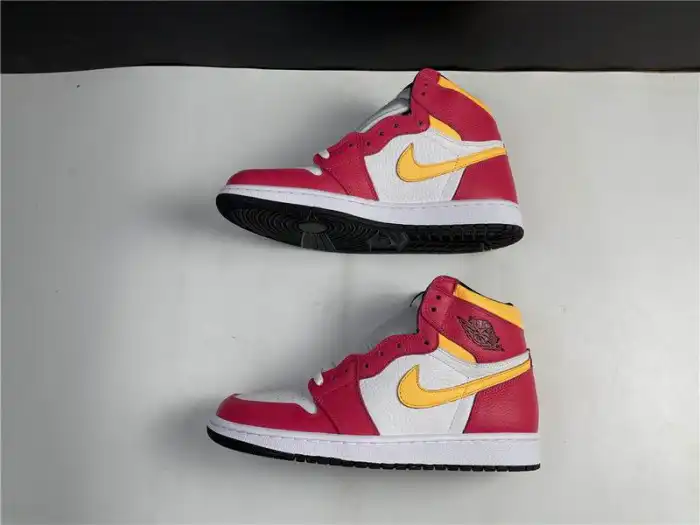 Cheap Air Jordan 1 High OGLight Fusion Red 555088-603