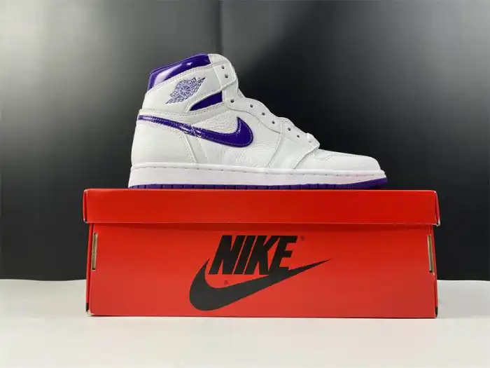 Rep AIR JORDAN 1 RETRO HIGH COURT PURPLE CD0461-151