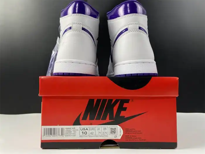 Rep AIR JORDAN 1 RETRO HIGH COURT PURPLE CD0461-151