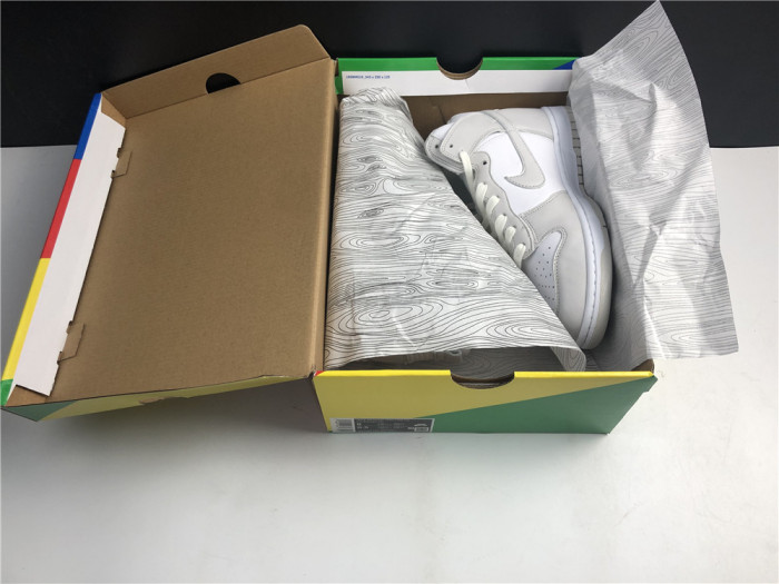 Nike Dunk High Retro White Vast Grey (2021) DD1399-100