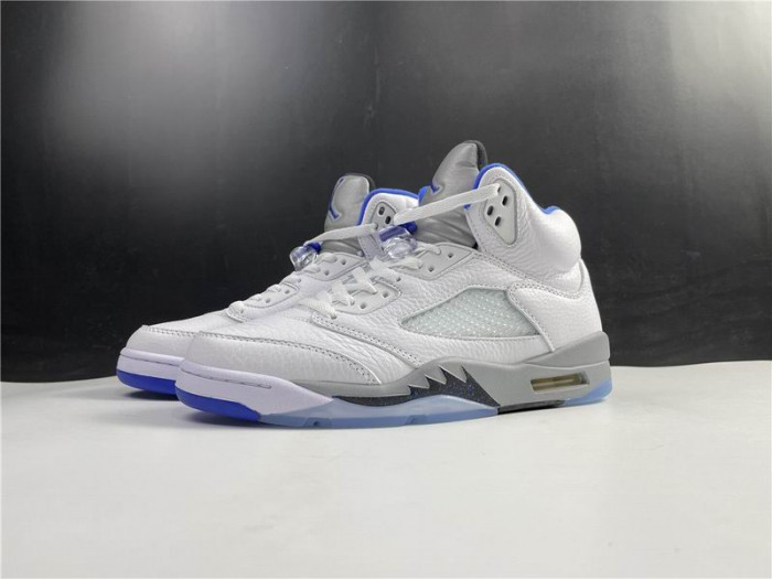 Onekick Air Jordan 5 Retro White Stealth (2021) DD0587-140