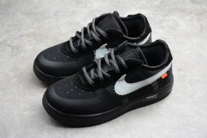 AIR FORCE 1 LOW OFF-WHITE BLACK (TD) BV0853-001