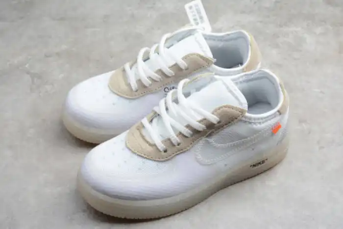 Rep NIKE AIR FORCE 1 LOW OFF-WHITE WHITE(TD) BV0853-100