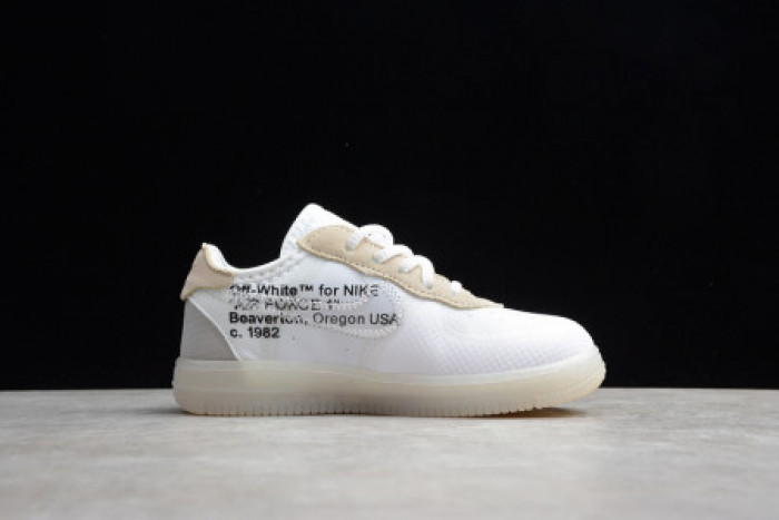 Onekick NIKE AIR FORCE 1 LOW OFF-WHITE WHITE(TD) BV0853-100