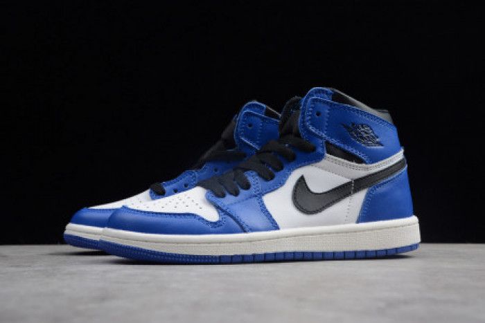 KIDS AIR JORDAN 1 RETRO HIGH OG 'GAME ROYAL' 555088 403